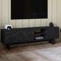 Hanah Home Soporte para TV Ravello Negro y Mármol